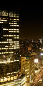 Ciudades,Ciudad,Rascacielos,Las Luces,Luces,Ciudad De Noche,Ciudad Nocturna