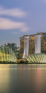 Cities,Skyscrapers,Panorama,Singapore