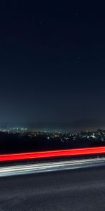 Noche,Ciudad De Noche,Ciudad Nocturna,Iluminación,Exposición A Largo Plazo,Ciudades,Cielo Estrellado,Iluminar Desde El Fondo