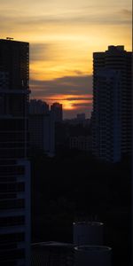 Cities,Sun,Building,Sunset,City