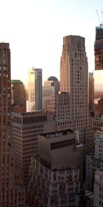 Cities,Sunset,Building,Skyscrapers,New York