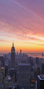 Cities,Sunset,Evening,Tower,City