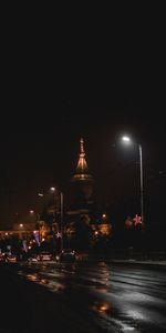 Ciudades,Tráfico,Ciudad Nocturna,Luces De La Ciudad,Noche,Movimiento,Ciudad De Noche,Calle