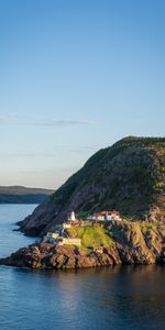 Cities,Water,Rock,Shore,Bank,Cliff