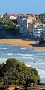 Villes,Ondulations,Paysage,Mer,Plage