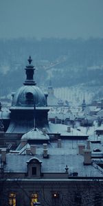 Paisaje,Ciudades,Invierno,Nieve