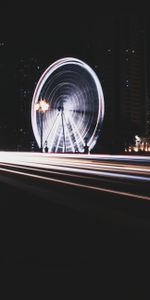 City,Cities,Night,Wheel,Rotation