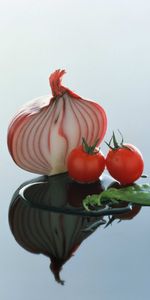 City,Reflection,Onion,Food,Tomato