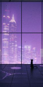 City,Window,Cat,Overview,Review,Art