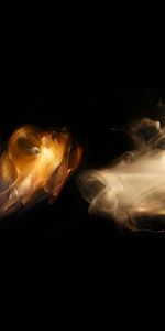 Clot,Form,Fish,Abstract,Smoke