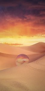 Clouds,Desert,Miscellanea,Miscellaneous,Links,Dunes,Crystal Ball,Sand