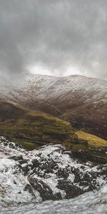 Nuages,Les Collines,Nature,Neige,Collines,Montagnes,Paysage