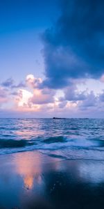 Clouds,Horizon,Philippines,Nature,Surf,Sunset,Sea