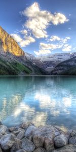 Clouds,Lakes,Landscape,Mountains