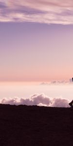 Nubes,Miscelánea,Humano,Persona,Misceláneo,Silueta