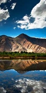 Nuages,Montagnes,Paysage