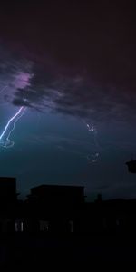 Relámpago,Noche,Nubes,Principalmente Nublado,Nublado,Oscuro,Tormenta