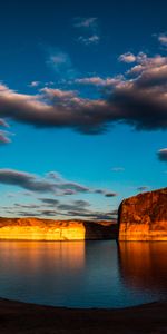 Cañón,Las Rocas,Lago,Inundado,Sumergido,Naturaleza,Nubes,Rocas