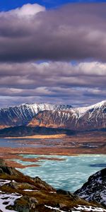 Clouds,Snow,Vertex,Tops,Nature,Sky,Landscape,Mountains