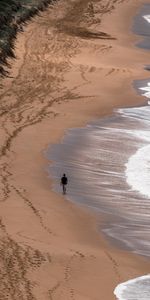 Flâner,Seule,Promenade,Divers,Côte,Solitude,Solitaire,Mer