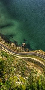 Coast,Road,Height,Bay,Gibraltar,Nature