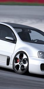 Concepto,Vista Lateral,Perfil,2007,Volkswagen Golf,Vw Golf Gti W12 650,Coches,Volkswagen