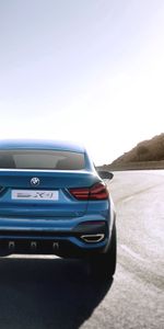 X4,Концепт,Поворот,Вид Сзади,Тачки (Cars),Бмв (Bmw)