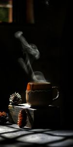 Cones,Beverage,Steam,Cup,Drink,Dark