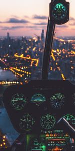 Control Panel,Miscellanea,Pilot,Helicopter,Night City,Miscellaneous,Glare