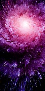 Cosmic Explosion,Space Explosion,Pointed,Bright,Lines,Forms,Volume,Form,3D