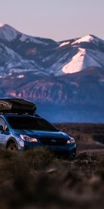 Субару (Subaru),Загородный,Поездка,Кроссовер,Тачки (Cars),Горы,Синий,Subaru Outback