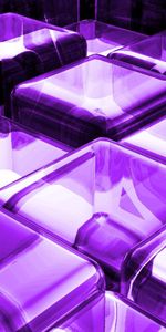 Cubes,Surface,Glass,Lilac,3D