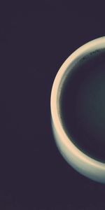 Cup,Dark Background,Coffee,Minimalism