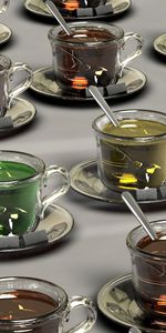 Cups,Tablewares,Tea Drinking,Tea Party,3D