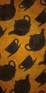 Cups,Teapots,Kettles,Characters,Texture,Surface,Textures,Symbols,Picture,Drawing