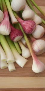 Cutting Board,Garlic,Knife,Vegetables,Food