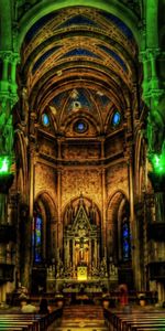 Dark,Ceiling,Sanctuary,Cities,Church