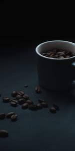 Café,Taza,Una Taza,Granos,Granos De Café,Grano,Comida,Oscuro