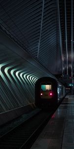 Métro,Wagon,Sombre,Rails,Un Train,Train,Voiture