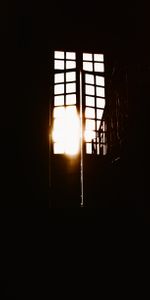 Darkly,Sunlight,Railings,Handrail,Ajar,Door,Dark,Room,Grid