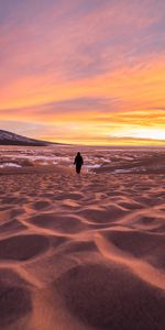 Desert,Miscellanea,Miscellaneous,Human,Person,Nature,Sand,Loneliness