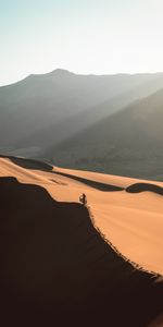 Desert,Person,Traces,Dune,Nature,Human,Sand