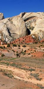 Desert,Shrubs,Nature,Vegetation,Canyons,Sand