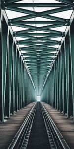 Design,Bridge,Hungary,Construction,Symmetry,Railway,Budapest,Minimalism