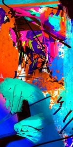 Divorces,Multicolored,Motley,Paint,Abstract