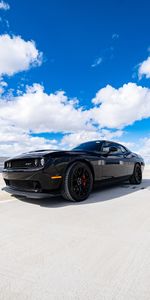 Черный,Dodge Challenger Srt,Маслкар,Автомобиль,Тачки (Cars),Dodge,Спорткар