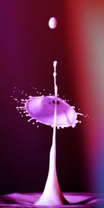 Drops,Macro,Spray,Purple,Liquid