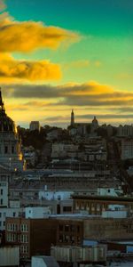 Dusk,California,Cities,Twilight,Usa,United States,San Francisco