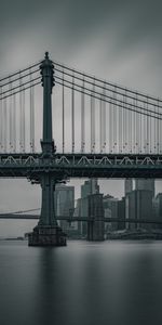 Ciudades,Crepúsculo,Ciudad,Oscuridad,Puente,Ee Uu,Estados Unidos,Nueva York