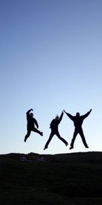 Elevation,Dark,Silhouette,Shadow,Bounce,Jump,People